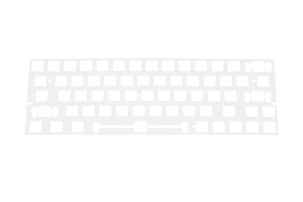 60% PC Plastic Mechanical Keyboard Plate 1,5mm thickness support xd60 xd64 gh60 BM60 ISO with arrow key Transparent Clear color 60% PC Plastic Mechanical Keyboard Plate 1,5mm thickness support xd60 xd64 gh60 BM60 ISO with arrow key Transparent Clear color