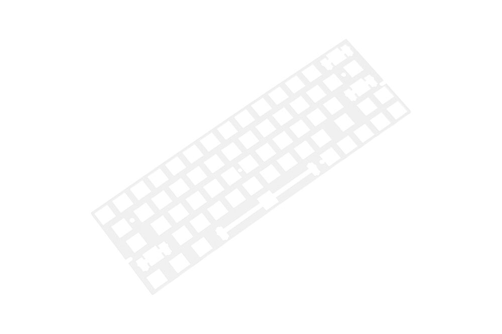 60% PC Plastic Mechanical Keyboard Plate 1,5mm thickness support xd60 xd64 gh60 BM60 ISO with arrow key Transparent Clear color 60% PC Plastic Mechanical Keyboard Plate 1,5mm thickness support xd60 xd64 gh60 BM60 ISO with arrow key Transparent Clear color