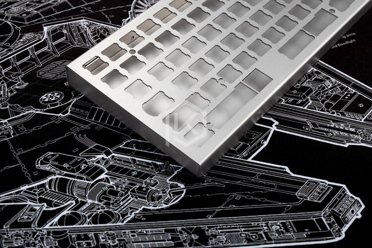 stainless steel bent case for xd84 eepw84 75% custom keyboard enclosed case upper and lower case stainless steel bent case for xd84 eepw84 75% custom keyboard enclosed case upper and lower case