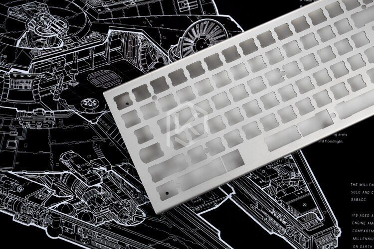 stainless steel bent case for xd84 eepw84 75% custom keyboard enclosed case upper and lower case stainless steel bent case for xd84 eepw84 75% custom keyboard enclosed case upper and lower case