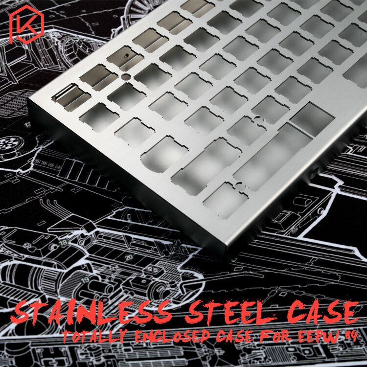 stainless steel bent case for xd84 eepw84 75% custom keyboard enclosed case upper and lower case stainless steel bent case for xd84 eepw84 75% custom keyboard enclosed case upper and lower case