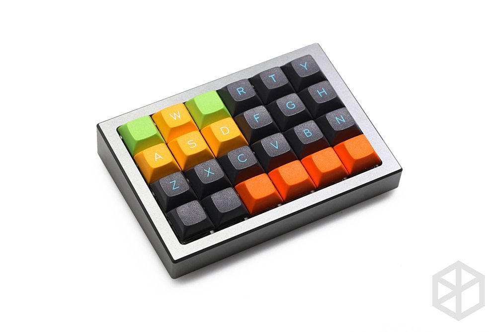 Anodized Aluminium case for cospad xd24 custom keyboard acrylic panels diffuser can support horizontal use Anodized Aluminium case for cospad xd24 custom keyboard acrylic panels diffuser can support horizontal use