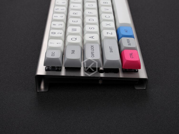 stainless steel case for xd60 xd64 gh60 60% custom keyboard acrylic panels stainless steel case for xd60 xd64 gh60 60% custom keyboard acrylic panels