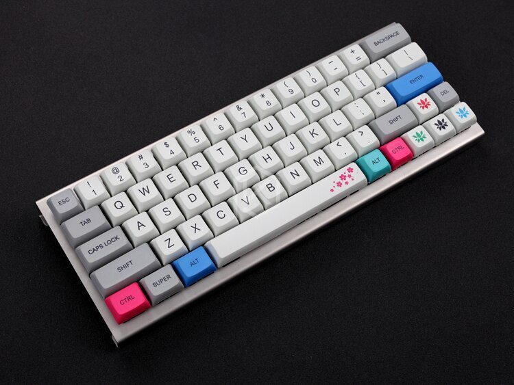 stainless steel case for xd60 xd64 gh60 60% custom keyboard acrylic panels stainless steel case for xd60 xd64 gh60 60% custom keyboard acrylic panels