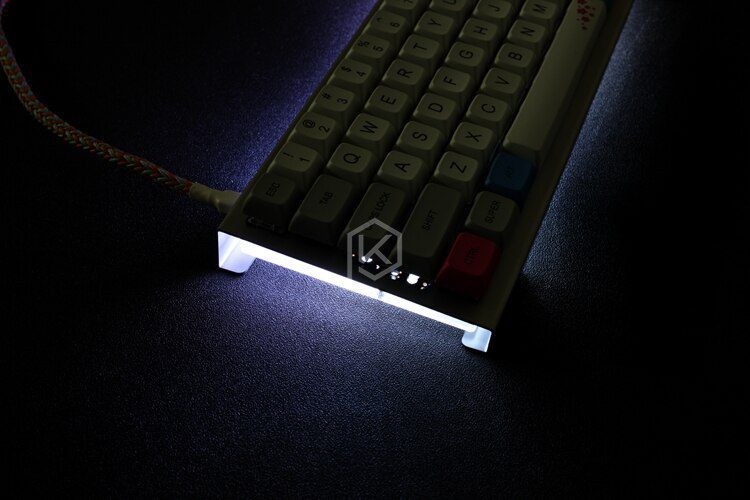 stainless steel case for xd60 xd64 gh60 60% custom keyboard acrylic panels
