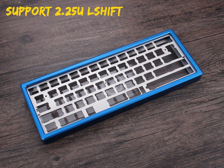 Anodized Aluminium case for xd60 xd64 60% custom keyboard acrylic panels acrylic diffuser gh60 xd64 xd60 60% rotatable supporter Anodized Aluminium case for xd60 xd64 60% custom keyboard acrylic panels acrylic diffuser gh60 xd64 xd60 60% rotatable supporter