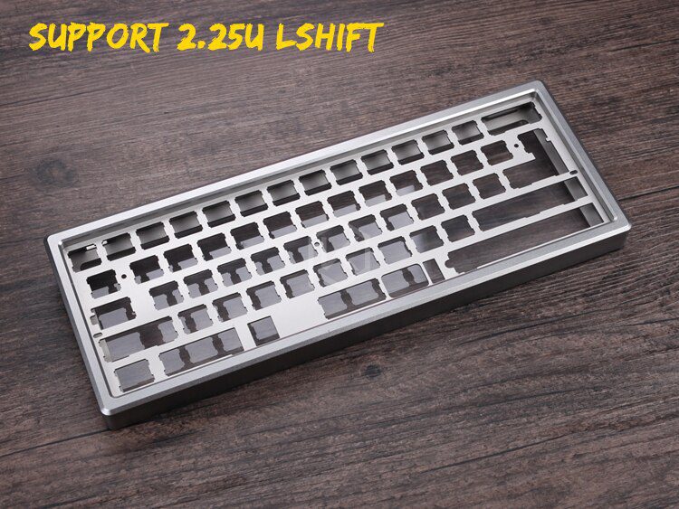 Anodized Aluminium case for xd60 xd64 60% custom keyboard acrylic panels acrylic diffuser gh60 xd64 xd60 60% rotatable supporter Anodized Aluminium case for xd60 xd64 60% custom keyboard acrylic panels acrylic diffuser gh60 xd64 xd60 60% rotatable supporter