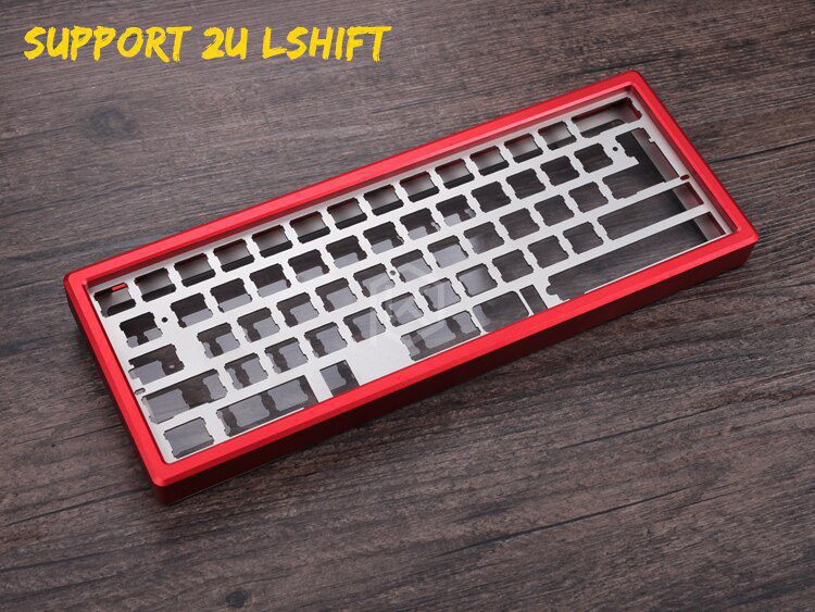 Anodized Aluminium case for xd60 xd64 60% custom keyboard acrylic panels acrylic diffuser gh60 xd64 xd60 60% rotatable supporter Anodized Aluminium case for xd60 xd64 60% custom keyboard acrylic panels acrylic diffuser gh60 xd64 xd60 60% rotatable supporter