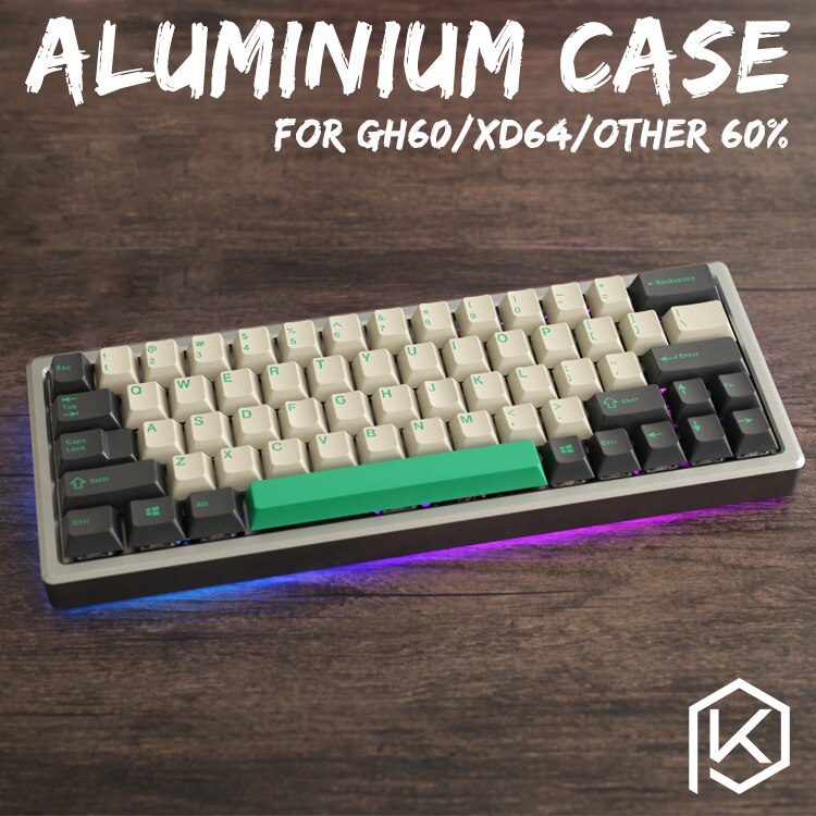 Anodized Aluminium case for xd60 xd64 60% custom keyboard acrylic panels acrylic diffuser gh60 xd64 xd60 60% rotatable supporter Anodized Aluminium case for xd60 xd64 60% custom keyboard acrylic panels acrylic diffuser gh60 xd64 xd60 60% rotatable supporter