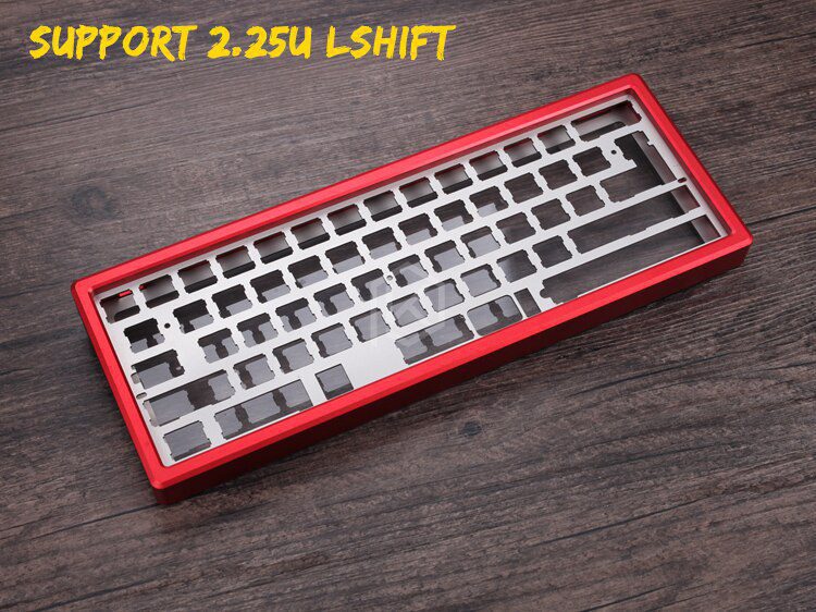 Anodized Aluminium case for xd60 xd64 60% custom keyboard acrylic panels acrylic diffuser gh60 xd64 xd60 60% rotatable supporter Anodized Aluminium case for xd60 xd64 60% custom keyboard acrylic panels acrylic diffuser gh60 xd64 xd60 60% rotatable supporter