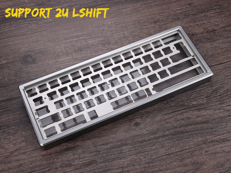 Anodized Aluminium case for xd60 xd64 60% custom keyboard acrylic panels acrylic diffuser gh60 xd64 xd60 60% rotatable supporter Anodized Aluminium case for xd60 xd64 60% custom keyboard acrylic panels acrylic diffuser gh60 xd64 xd60 60% rotatable supporter