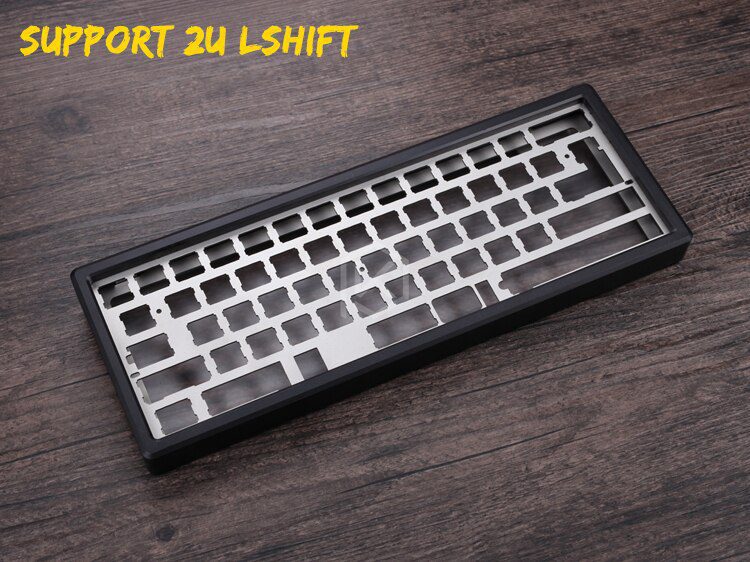 Anodized Aluminium case for xd60 xd64 60% custom keyboard acrylic panels acrylic diffuser gh60 xd64 xd60 60% rotatable supporter Anodized Aluminium case for xd60 xd64 60% custom keyboard acrylic panels acrylic diffuser gh60 xd64 xd60 60% rotatable supporter