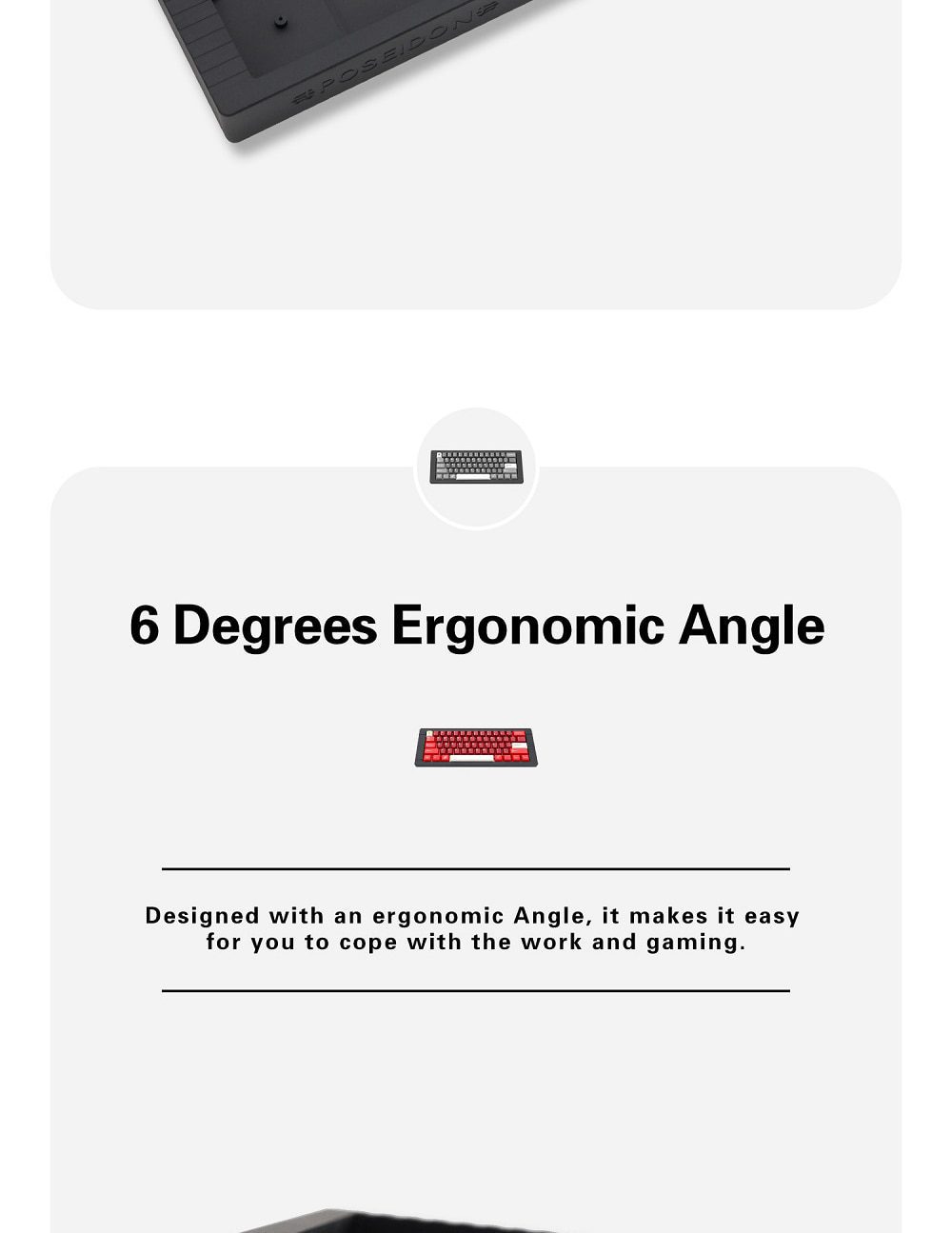 Poseidon PSD60 Defender Case Anodized Aluminium case for custom mechanical keyboard Black Silver Light Grey for gh60 xd60 xd64 Poseidon PSD60 Defender Case Anodized Aluminium case for custom mechanical keyboard Black Silver Light Grey for gh60 xd60 xd64