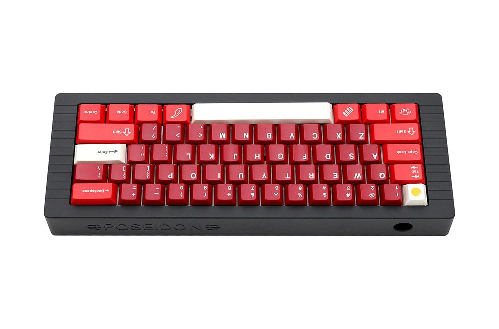 Poseidon PSD60 Defender Case Anodized Aluminium case for custom mechanical keyboard Black Silver Light Grey for gh60 xd60 xd64 Poseidon PSD60 Defender Case Anodized Aluminium case for custom mechanical keyboard Black Silver Light Grey for gh60 xd60 xd64