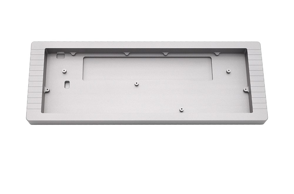 Poseidon PSD60 Defender Case Anodized Aluminium case for custom mechanical keyboard Black Silver Light Grey for gh60 xd60 xd64 Poseidon PSD60 Defender Case Anodized Aluminium case for custom mechanical keyboard Black Silver Light Grey for gh60 xd60 xd64