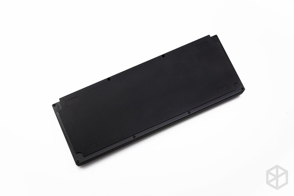 Anodized Aluminium 3 layers acclive angle case for custom mechanical keyboard black siver grey colorway for gh60 xd60 xd64 Anodized Aluminium 3 layers acclive angle case for custom mechanical keyboard black siver grey colorway for gh60 xd60 xd64