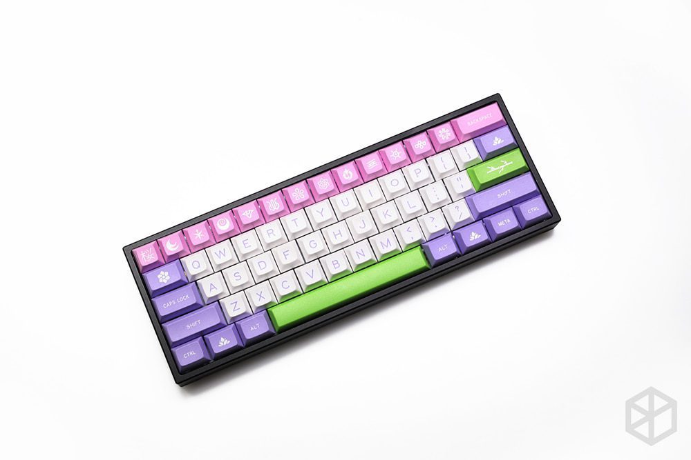 Anodized Aluminium 3 layers acclive angle case for custom mechanical keyboard black siver grey colorway for gh60 xd60 xd64 Anodized Aluminium 3 layers acclive angle case for custom mechanical keyboard black siver grey colorway for gh60 xd60 xd64