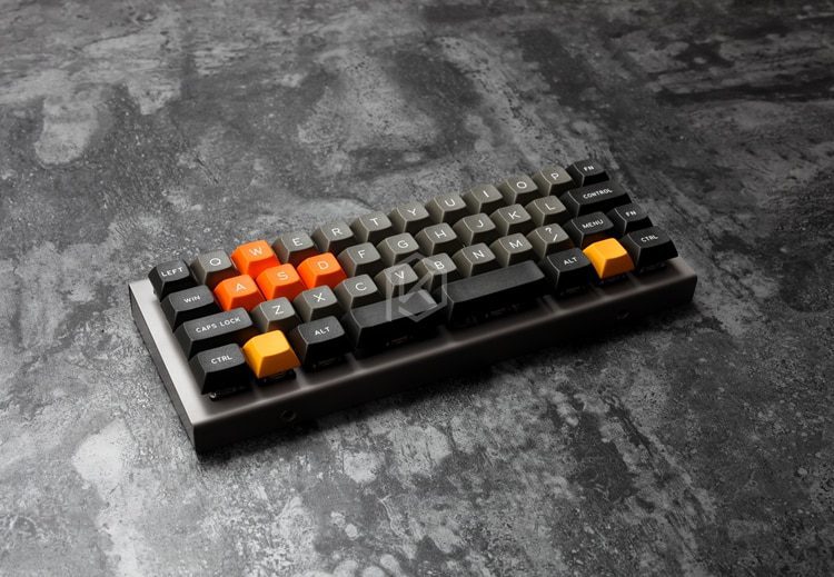 stainless steel bent case for daisy 40% custom keyboard enclosed case upper and lower case mechanical keyboard case stainless steel bent case for daisy 40% custom keyboard enclosed case upper and lower case mechanical keyboard case