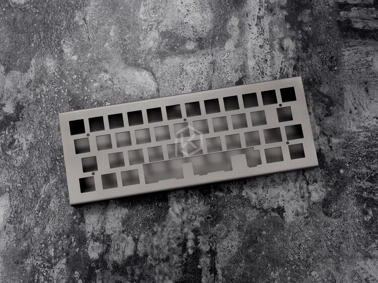 stainless steel bent case for daisy 40% custom keyboard enclosed case upper and lower case mechanical keyboard case stainless steel bent case for daisy 40% custom keyboard enclosed case upper and lower case mechanical keyboard case