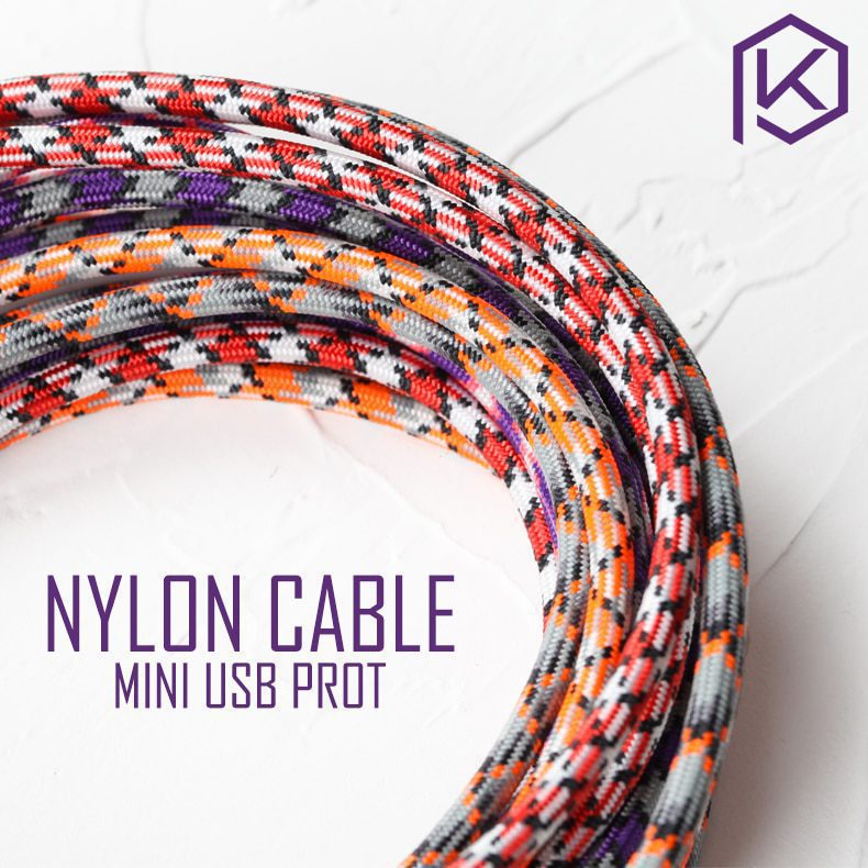 nylon Cable wire Mechanical Keyboard GH60 USB cable mini USB port for poker 2 GH60 xd64 xd84 xd96 tada68 keyboard kit DIY 1.2m nylon Cable wire Mechanical Keyboard GH60 USB cable mini USB port for poker 2 GH60 xd64 xd84 xd96 tada68 keyboard kit DIY 1.2m