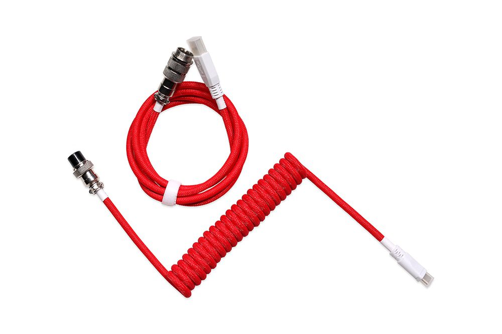 GKs Space Cable Aviator Custom usb c port coiled Cable wire for Mechanical Keyboard USB cable type c USB Blue Purple Red Black GKs Space Cable Aviator Custom usb c port coiled Cable wire for Mechanical Keyboard USB cable type c USB Blue Purple Red Black