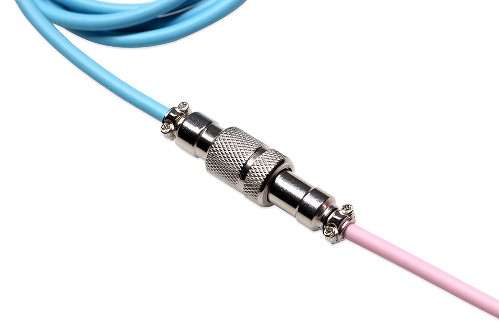 GKs Space Cable Aviator Custom usb c port coiled Cable wire for Mechanical Keyboard USB cable type c USB Blue Purple Red Black GKs Space Cable Aviator Custom usb c port coiled Cable wire for Mechanical Keyboard USB cable type c USB Blue Purple Red Black