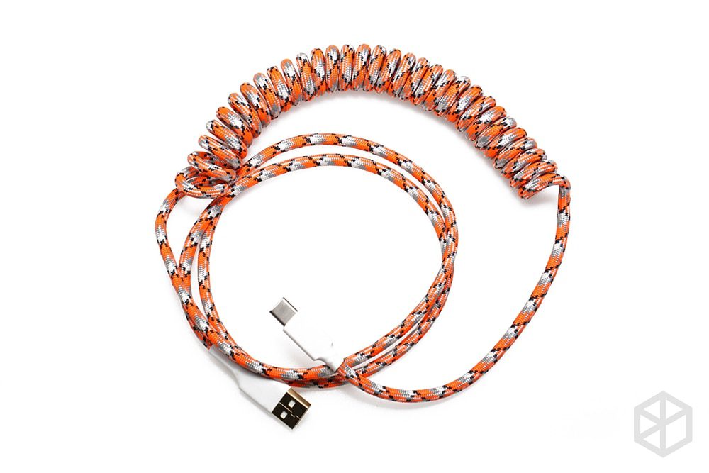 nylon usb c port coiled Cable wire Mechanical Keyboard GH60 USB cable type c USB port for poker 2 GH60 keyboard kit DIY nylon usb c port coiled Cable wire Mechanical Keyboard GH60 USB cable type c USB port for poker 2 GH60 keyboard kit DIY