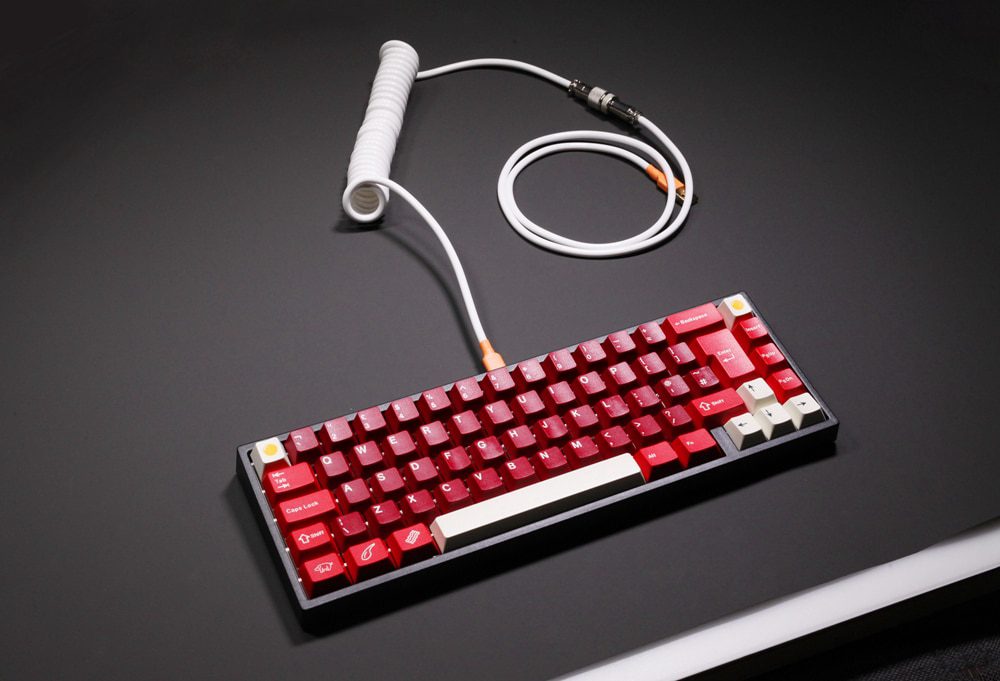 mStone Space Cable Aviator Custom usb c port type c coiled Cable wire for Mechanical Keyboard GH60 USB cable PU material mStone Space Cable Aviator Custom usb c port type c coiled Cable wire for Mechanical Keyboard GH60 USB cable PU material