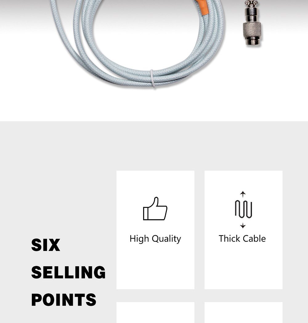 mStone Space Cable Aviator Custom usb c port mini port coiled Cable wire for Mechanical Keyboard USB cable type c USB Light Blue mStone Space Cable Aviator Custom usb c port mini port coiled Cable wire for Mechanical Keyboard USB cable type c USB Light Blue