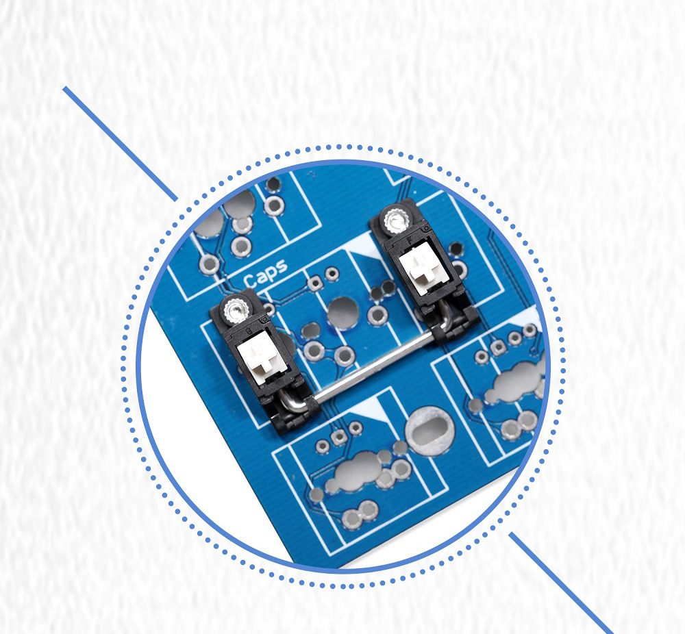 Gateron PCB Screw in Stabilizer for Mechanical Keyboard xd64 BM60 xd87 White Black 60 64 68 75 84 87 96 98 1800 Gateron PCB Screw in Stabilizer for Mechanical Keyboard xd64 BM60 xd87 White Black 60 64 68 75 84 87 96 98 1800