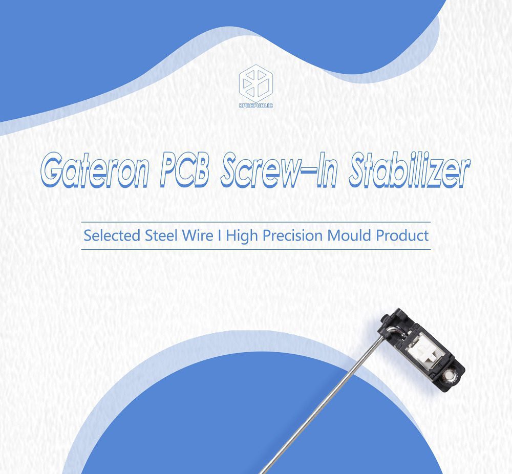 Gateron PCB Screw in Stabilizer for Mechanical Keyboard xd64 BM60 xd87 White Black 60 64 68 75 84 87 96 98 1800 Gateron PCB Screw in Stabilizer for Mechanical Keyboard xd64 BM60 xd87 White Black 60 64 68 75 84 87 96 98 1800