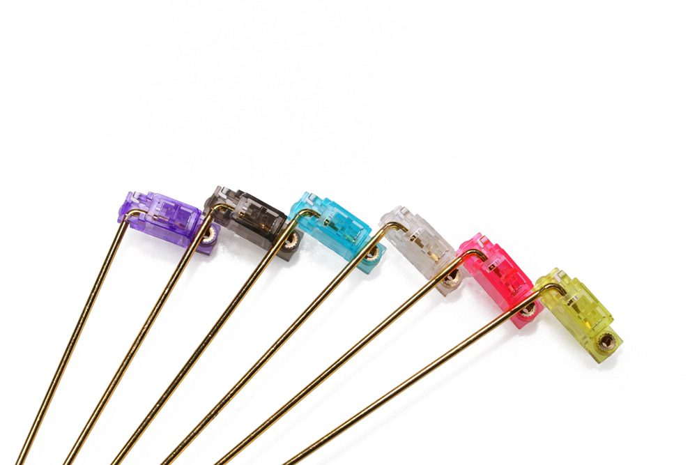 EGS Gold Transparent Plated Pcb screw in Stabilizer for Custom Mechanical Keyboard xd64 BM60 xd87 blue Yellow Red Cyan Purple EGS Gold Transparent Plated Pcb screw in Stabilizer for Custom Mechanical Keyboard xd64 BM60 xd87 blue Yellow Red Cyan Purple