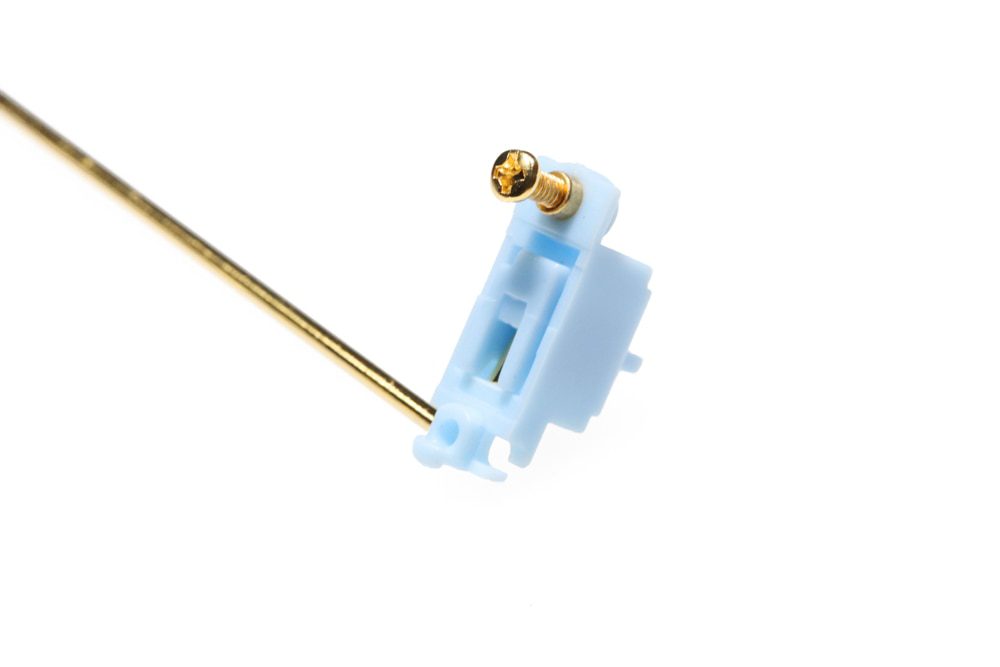 GKs Transparent Gold Plated Pcb screw in Stabilizer for Custom Mechanical Keyboard gh60 xd64 xd84 6.25x 2x 7x xd96 xd87 blue GKs Transparent Gold Plated Pcb screw in Stabilizer for Custom Mechanical Keyboard gh60 xd64 xd84 6.25x 2x 7x xd96 xd87 blue