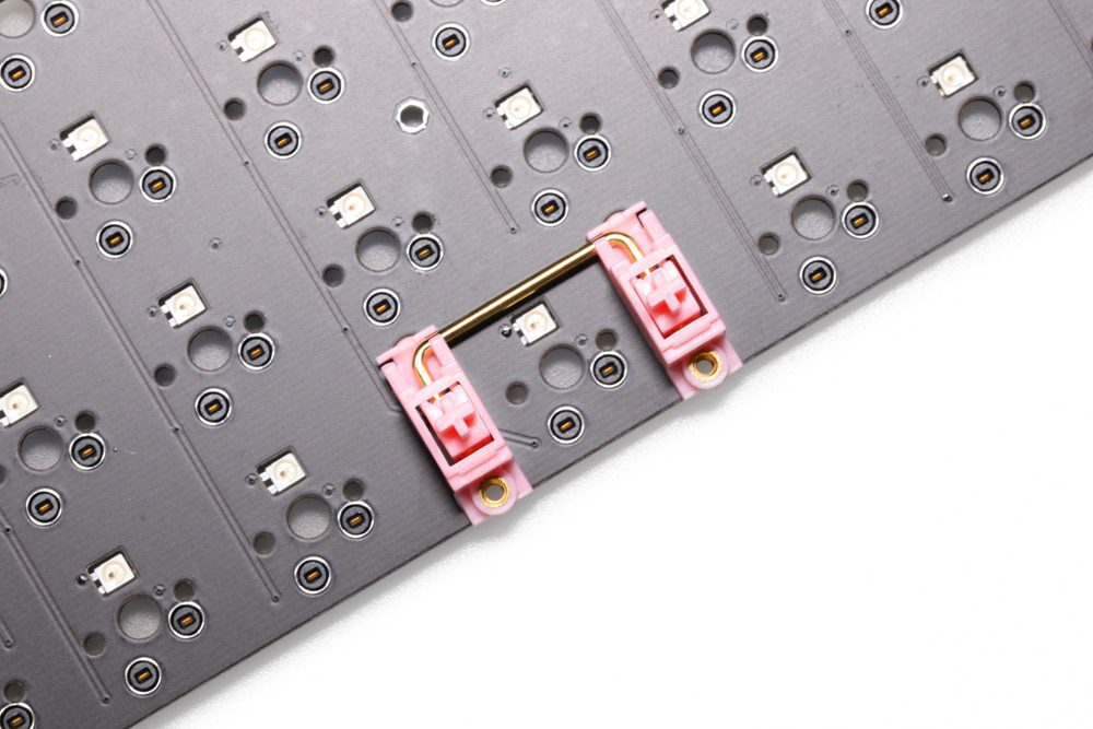 GKs Transparent Gold Plated Pcb screw in Stabilizer for Custom Mechanical Keyboard gh60 xd64 xd84 6.25x 2x 7x xd96 xd87 blue GKs Transparent Gold Plated Pcb screw in Stabilizer for Custom Mechanical Keyboard gh60 xd64 xd84 6.25x 2x 7x xd96 xd87 blue