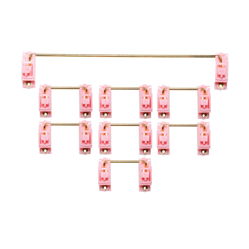 GKs Transparent Gold Plated Pcb screw in Stabilizer for Custom Mechanical Keyboard gh60 xd64 xd84 6.25x 2x 7x xd96 xd87 blue GKs Transparent Gold Plated Pcb screw in Stabilizer for Custom Mechanical Keyboard gh60 xd64 xd84 6.25x 2x 7x xd96 xd87 blue