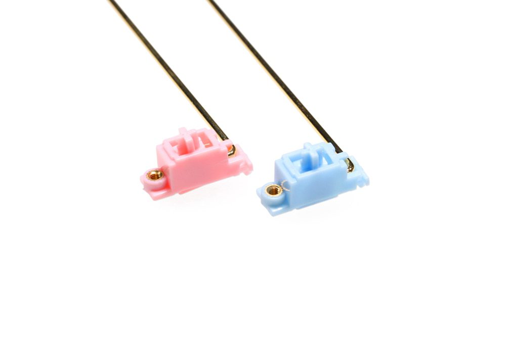 GKs Transparent Gold Plated Pcb screw in Stabilizer for Custom Mechanical Keyboard gh60 xd64 xd84 6.25x 2x 7x xd96 xd87 blue GKs Transparent Gold Plated Pcb screw in Stabilizer for Custom Mechanical Keyboard gh60 xd64 xd84 6.25x 2x 7x xd96 xd87 blue