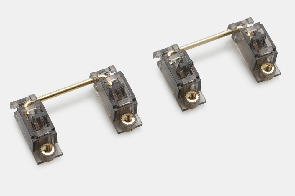 Everglide V2 Transparent Gold Plated Pcb screw in Stabilizer for Custom Mechanical Keyboard gh60 xd64 xd84 6.25x 2x xd96 xd87 Everglide V2 Transparent Gold Plated Pcb screw in Stabilizer for Custom Mechanical Keyboard gh60 xd64 xd84 6.25x 2x xd96 xd87