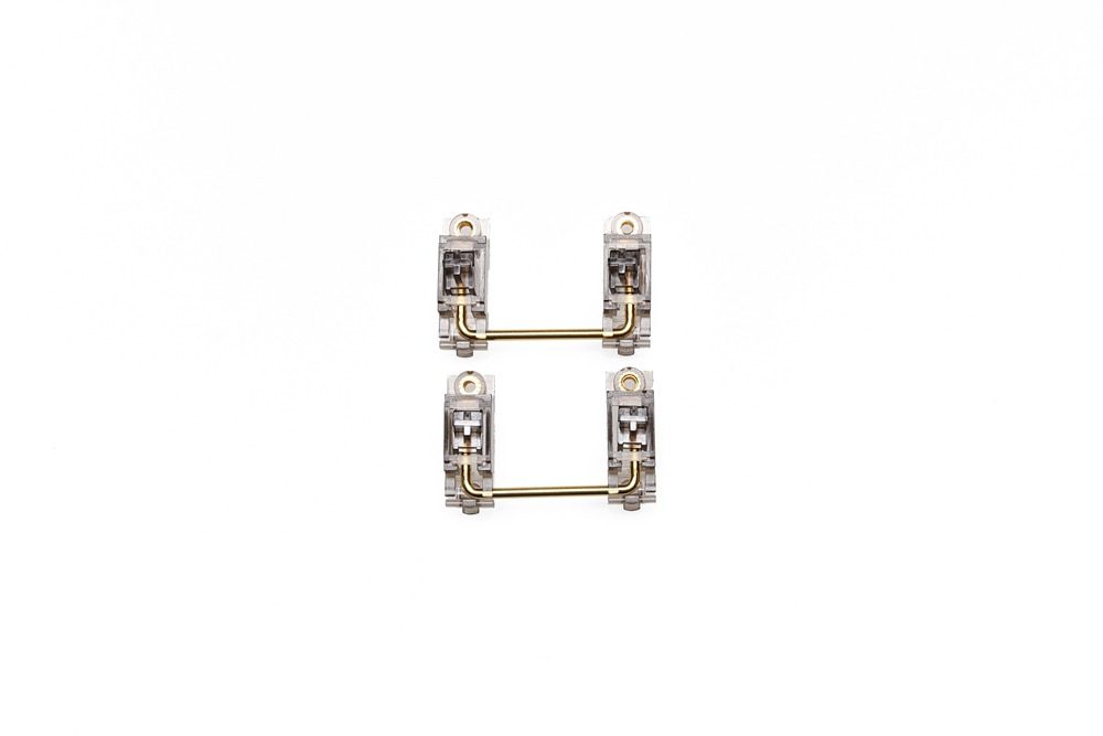 Everglide Black Transparent Gold Plated Pcb screw in Stabilizer for Custom Mechanical Keyboard gh60 xd64 xd84 6.25x 2x 7x xd87 Everglide Black Transparent Gold Plated Pcb screw in Stabilizer for Custom Mechanical Keyboard gh60 xd64 xd84 6.25x 2x 7x xd87