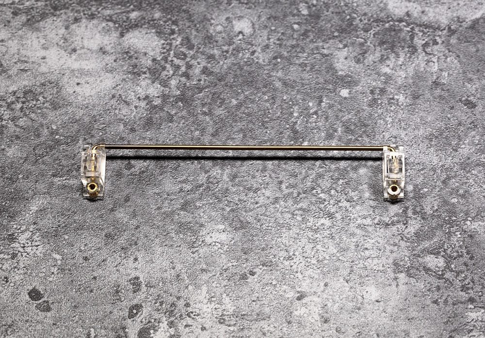 Everglide Transparent Gold Plated Pcb screw in Stabilizer for Custom Mechanical Keyboard gh60 xd64 xd84 6.25x 2x 7x xd96 xd87 Everglide Transparent Gold Plated Pcb screw in Stabilizer for Custom Mechanical Keyboard gh60 xd64 xd84 6.25x 2x 7x xd96 xd87