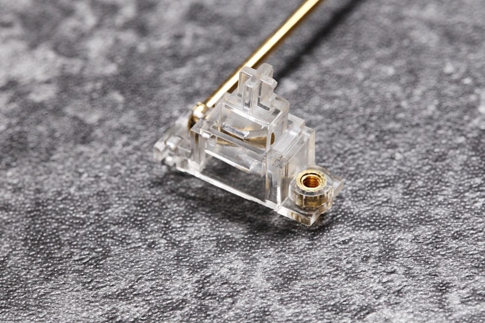 Everglide Transparent Gold Plated Pcb screw in Stabilizer for Custom Mechanical Keyboard gh60 xd64 xd84 6.25x 2x 7x xd96 xd87 Everglide Transparent Gold Plated Pcb screw in Stabilizer for Custom Mechanical Keyboard gh60 xd64 xd84 6.25x 2x 7x xd96 xd87