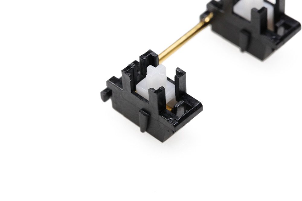 Everglide Panda Black White Gold Plated Plate Mounted Stabilizer for Custom Mechanical Keyboard Plate YC66 Zeeyoo 68 YC96 Womier