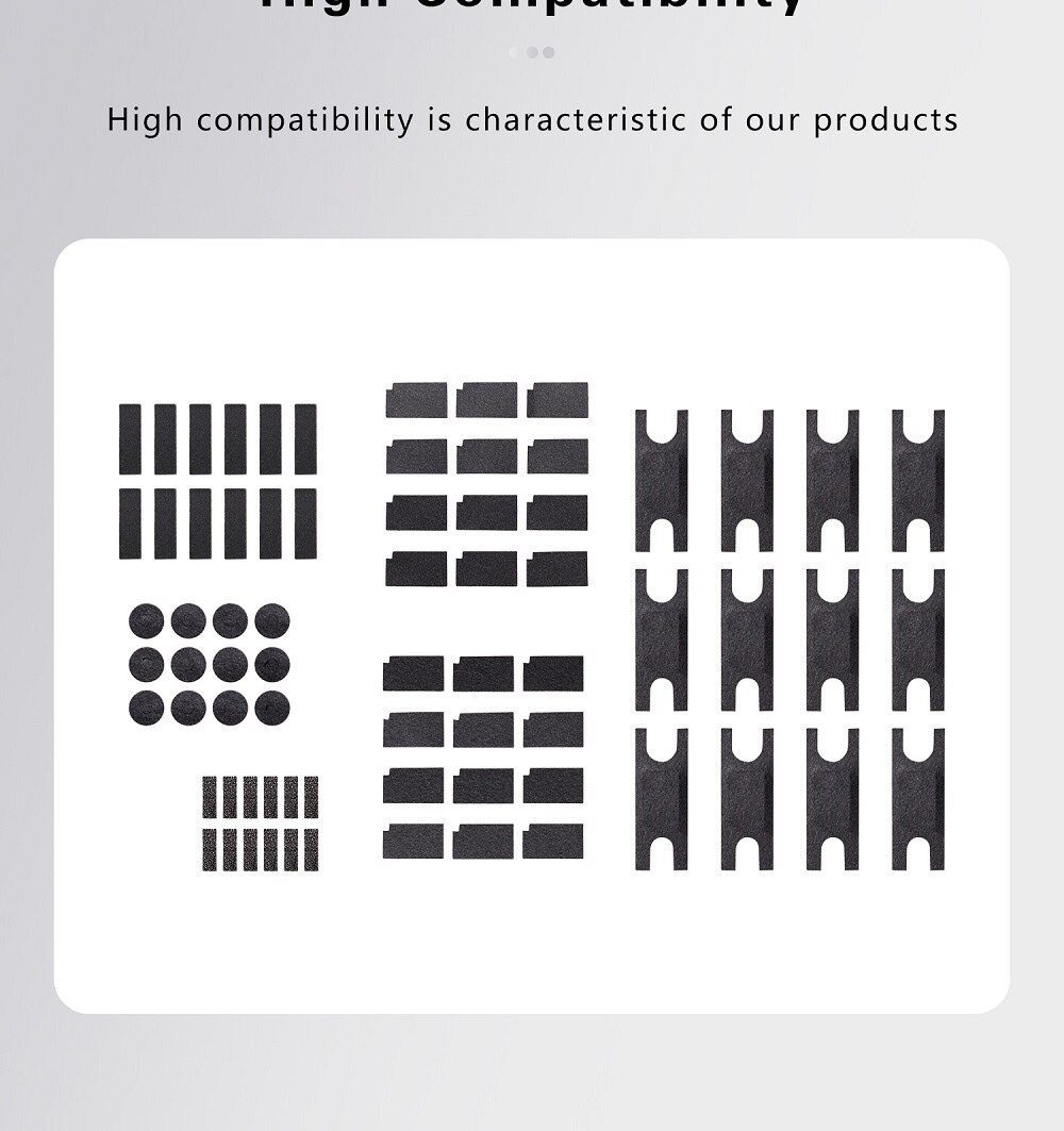 KPrepublic PCB Stabilizer stickers poron film pad reduce steel wire noise and wobble for pcb screw in stabilizer gasket KPrepublic PCB Stabilizer stickers poron film pad reduce steel wire noise and wobble for pcb screw in stabilizer gasket