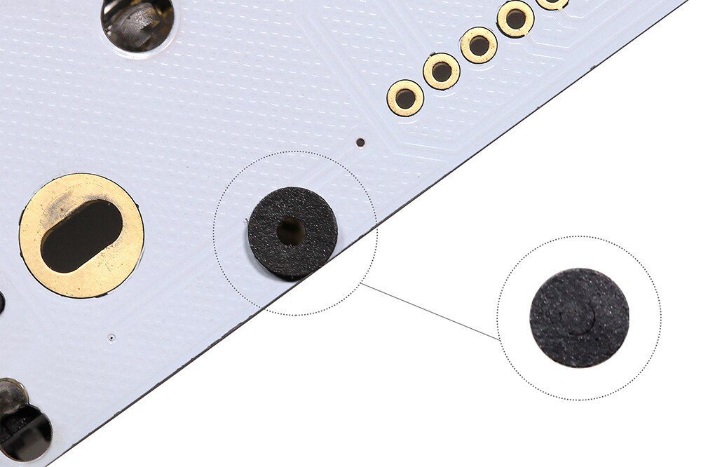 KPrepublic PCB Stabilizer stickers poron film pad reduce steel wire noise and wobble for pcb screw in stabilizer gasket KPrepublic PCB Stabilizer stickers poron film pad reduce steel wire noise and wobble for pcb screw in stabilizer gasket