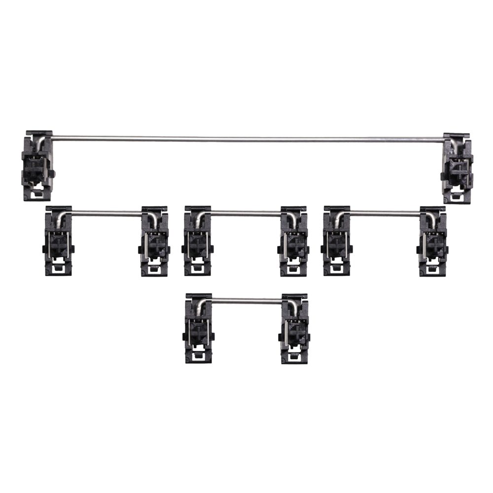 Gateron Black White Plated Plate Mounted Stabilizer for Custom Mechanical Keyboard Plate YC66 Zeeyoo 68 YC96 Womier INKC87 60 87 Gateron Black White Plated Plate Mounted Stabilizer for Custom Mechanical Keyboard Plate YC66 Zeeyoo 68 YC96 Womier INKC87 60 87