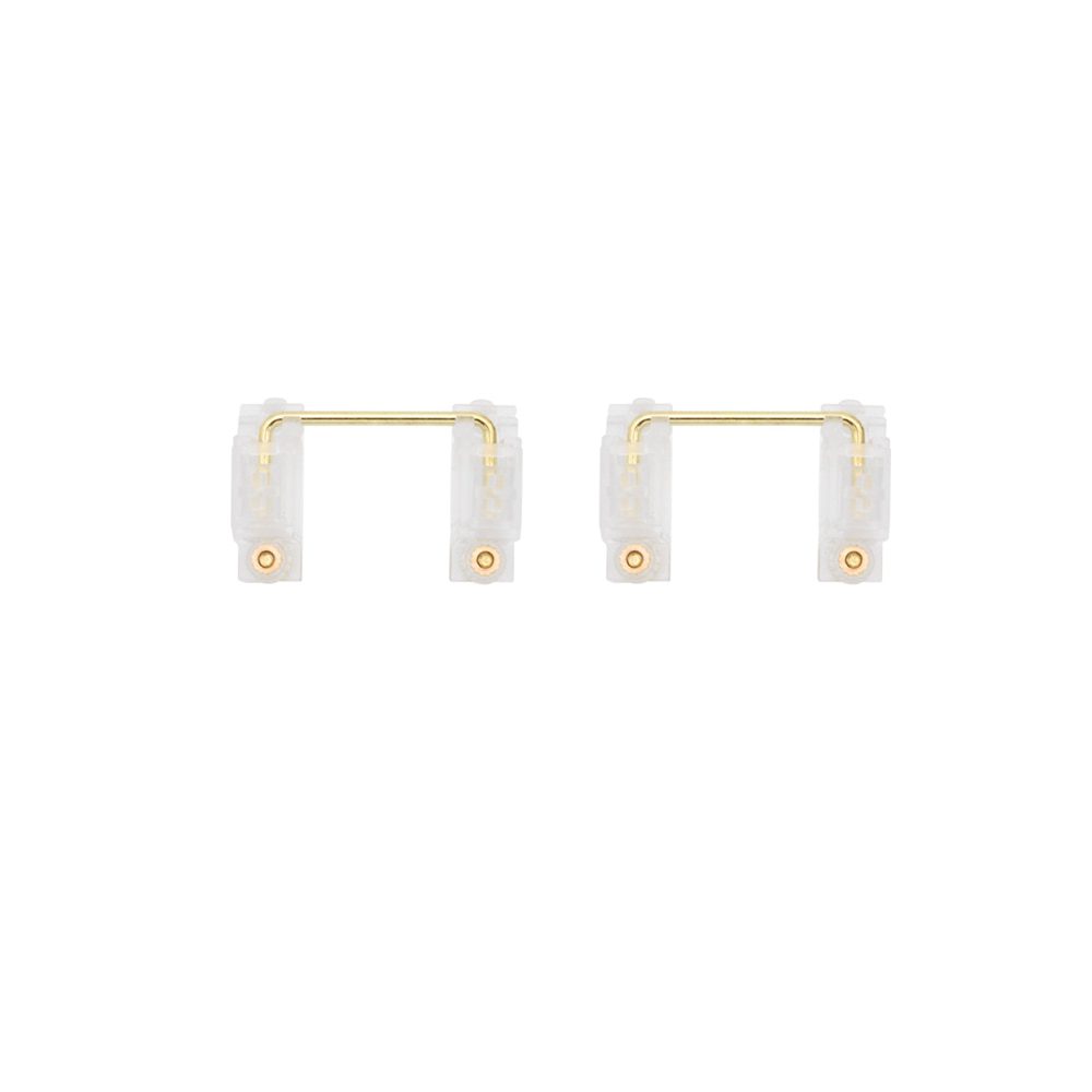GKs Transparent Gold Plated Pcb screw in Stabilizer for Custom Mechanical Keyboard gh60 xd64 xd84 6.25x 2x 7x xd96 xd87 GKs Transparent Gold Plated Pcb screw in Stabilizer for Custom Mechanical Keyboard gh60 xd64 xd84 6.25x 2x 7x xd96 xd87