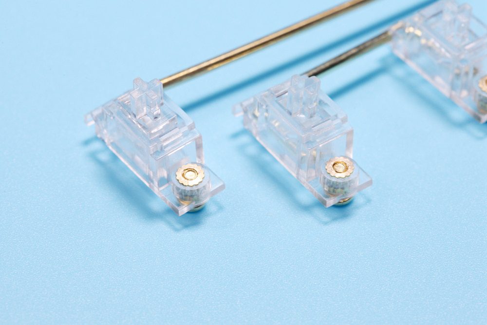 GKs Transparent Gold Plated Pcb screw in Stabilizer for Custom Mechanical Keyboard gh60 xd64 xd84 6.25x 2x 7x xd96 xd87 GKs Transparent Gold Plated Pcb screw in Stabilizer for Custom Mechanical Keyboard gh60 xd64 xd84 6.25x 2x 7x xd96 xd87