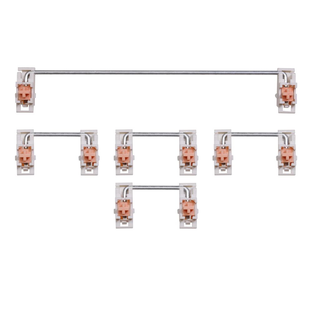 GKs Plate Mounted Stabilizer for Custom Mechanical Keyboard YC66 Zeeyoo 68 YC96 Womier XS87 holy panda colorway yellow red GKs Plate Mounted Stabilizer for Custom Mechanical Keyboard YC66 Zeeyoo 68 YC96 Womier XS87 holy panda colorway yellow red