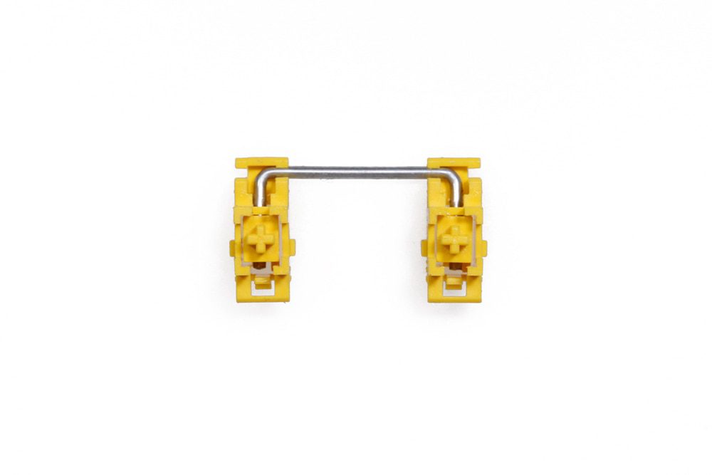 GKs Plate Mounted Stabilizer for Custom Mechanical Keyboard YC66 Zeeyoo 68 YC96 Womier XS87 holy panda colorway yellow red GKs Plate Mounted Stabilizer for Custom Mechanical Keyboard YC66 Zeeyoo 68 YC96 Womier XS87 holy panda colorway yellow red