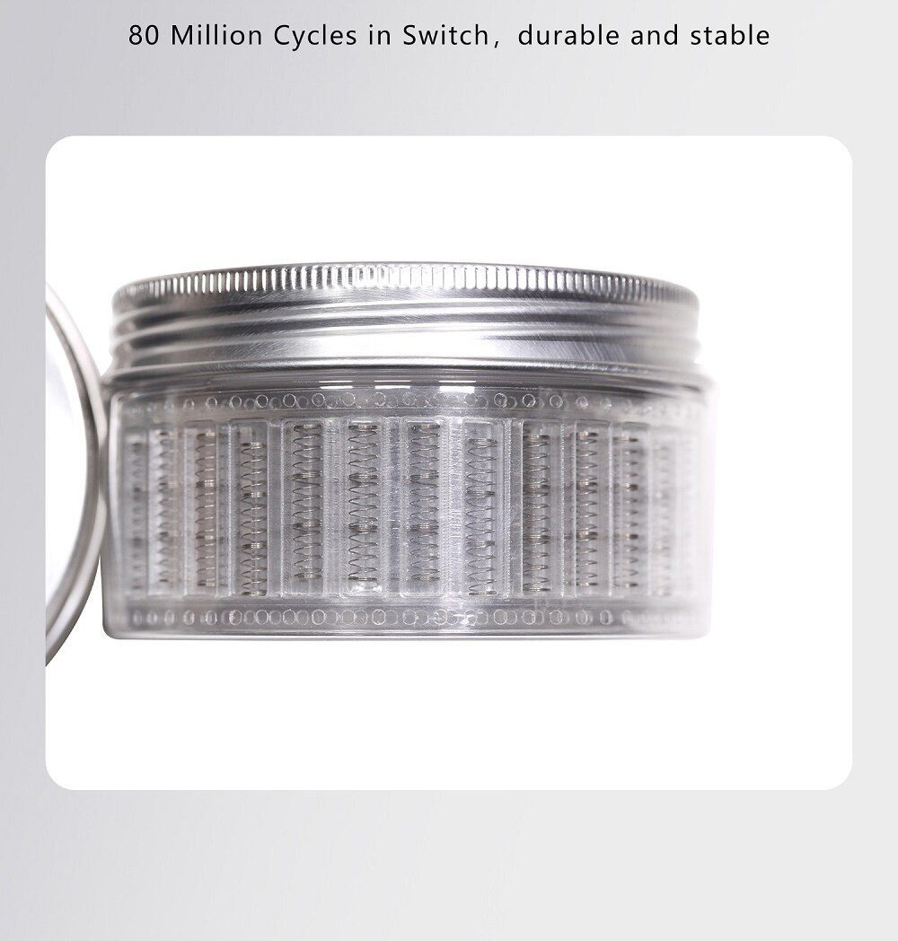 mStone Switch Spring 35g 40g 45g 50g 55g 60g 62g 67g 75g 80g Custom Cherry MX Long Edition 2 Stages 3 Stages Independent packing