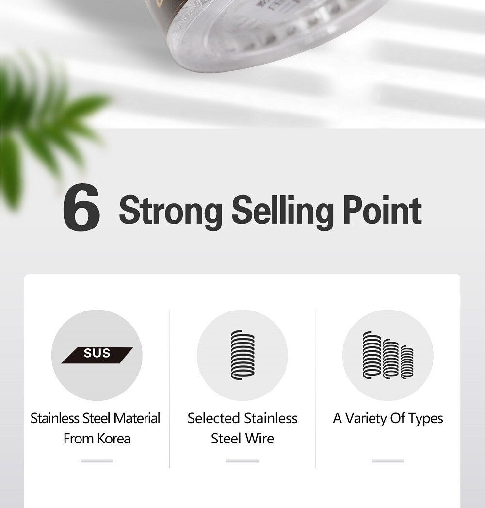 mStone Switch Spring 35g 40g 45g 50g 55g 60g 62g 67g 75g 80g Custom Cherry MX Long Edition 2 Stages 3 Stages Independent packing